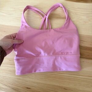 NWOT Bubblegum Pink Lululemon Bra - size 2